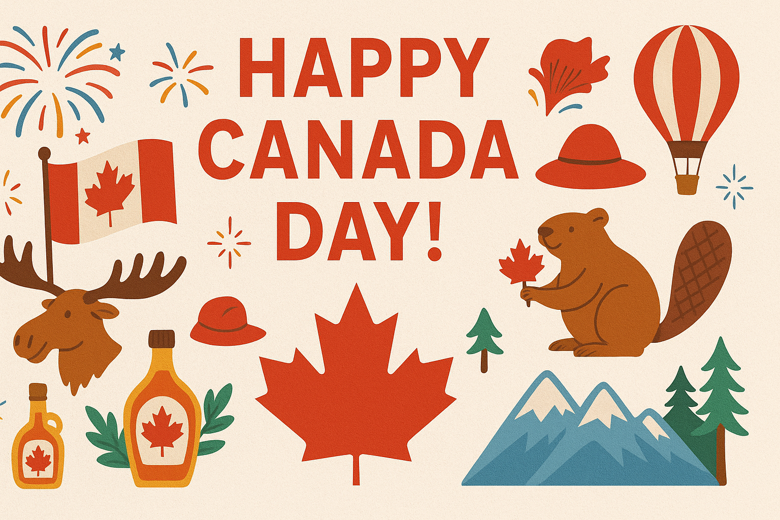 🇨🇦 Happy Canada Day from the middle of the Pacific.